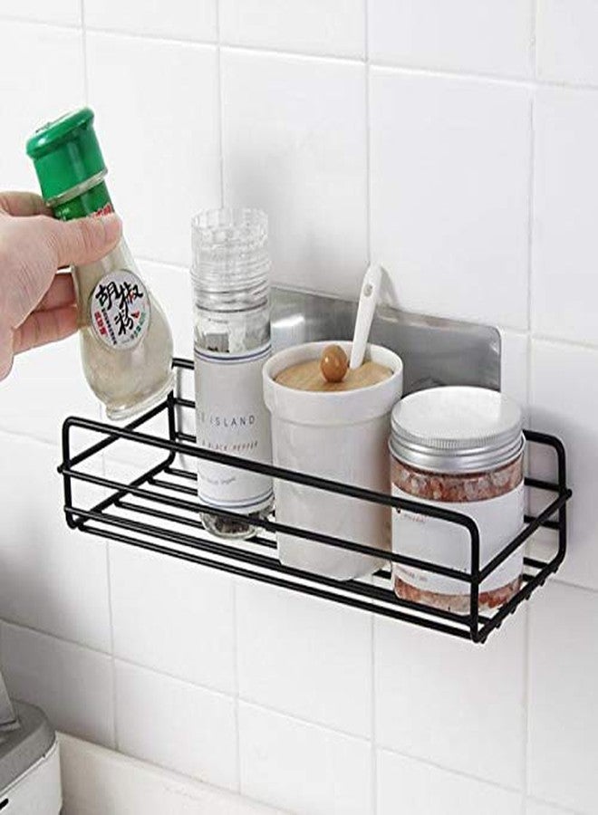 VIHAX Strong Self Adhesive Magic Sticker Bathroom and Kitchen Hanging Racks Magic Sticker, Tissue and Towel Rack Hanging Adhesive Sticker - Only Sticker (Double Hook (16 x 7 cm), 2) - Image 5